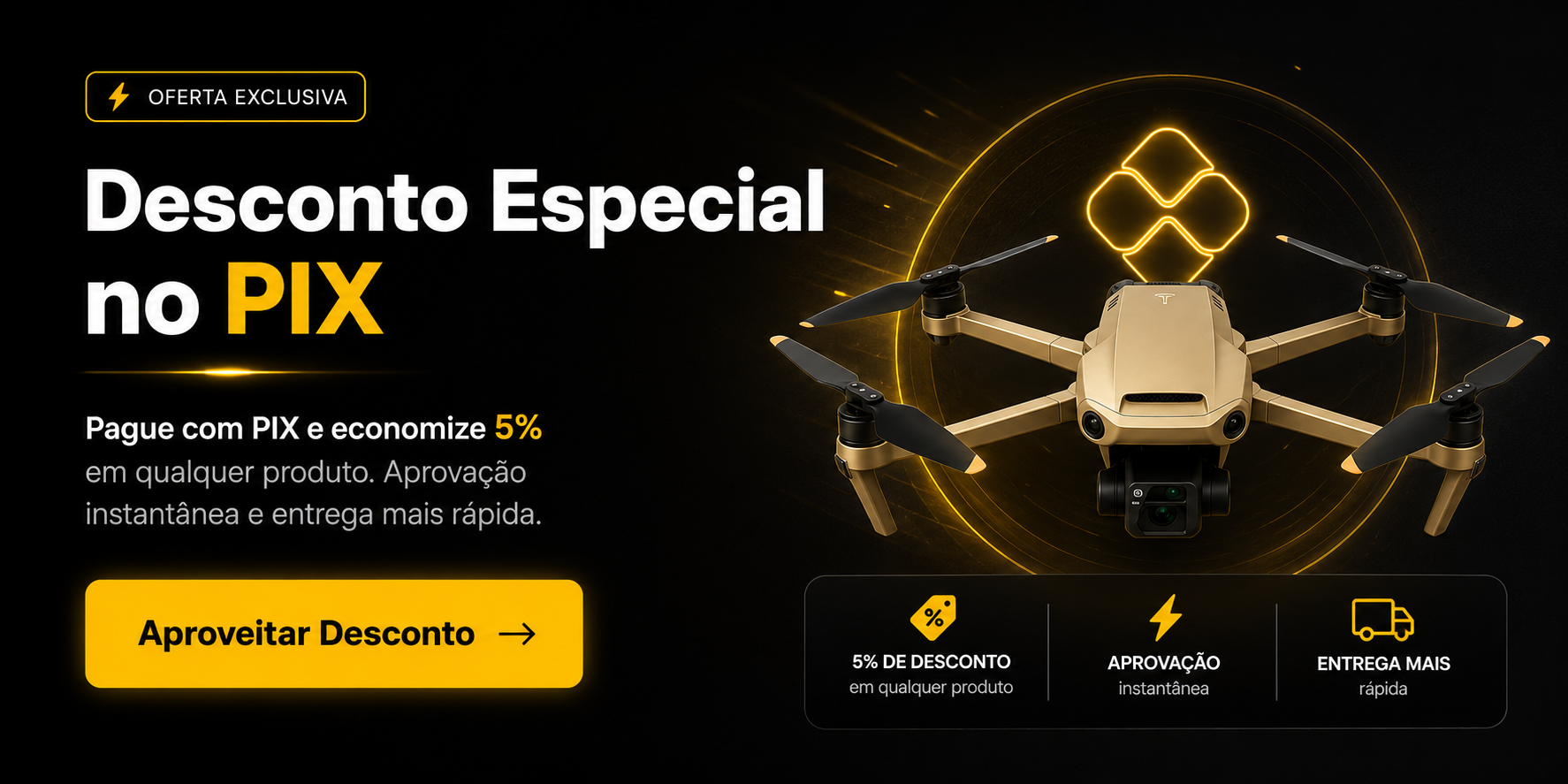 Desconto Especial no PIX